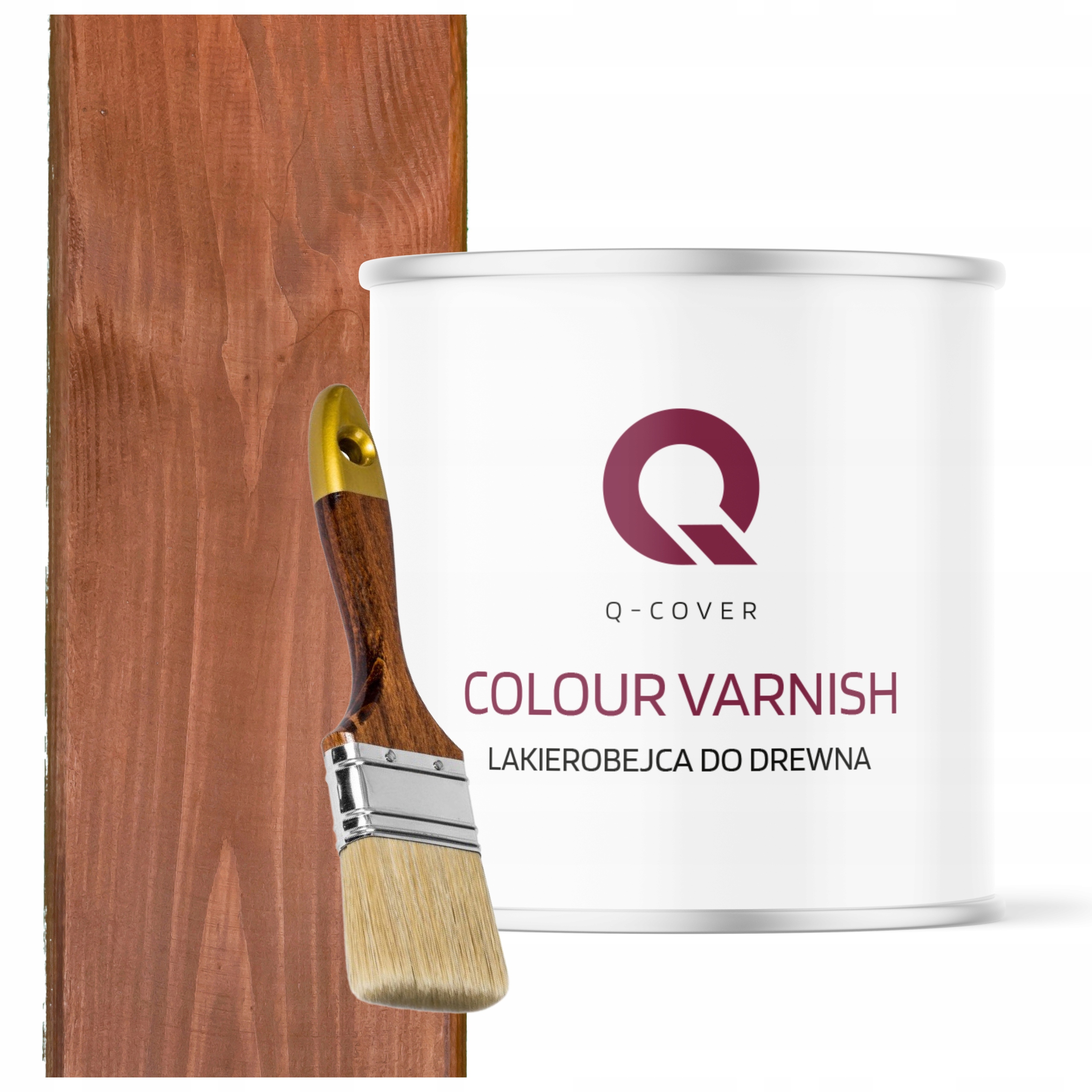 Lakovník Na Dřevěné Prvky Výkonný 3V1 Ořech Polomat 2,5L+BONUS