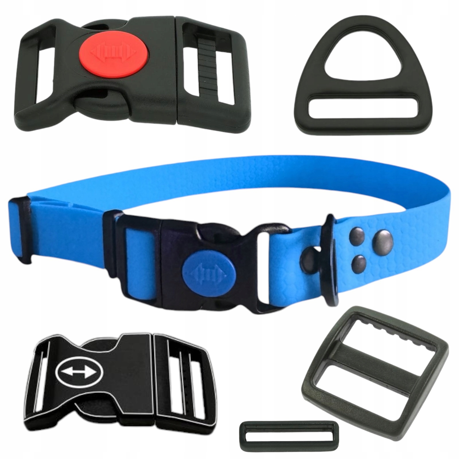 Levně Obojek S Pojistkou Pro Psy Proti Mrazu, Měkký, Voděodolný, Biothane Hexa