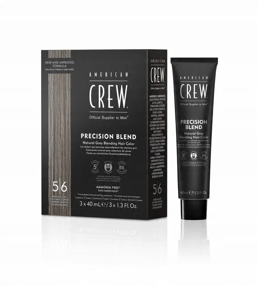 

Precision Blend farba Medium Ash American Crew