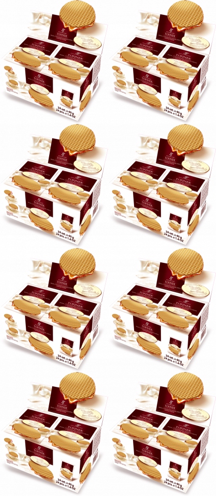 Tago Tofinek wafle z kremem karmelowym 24szt x 40g x8