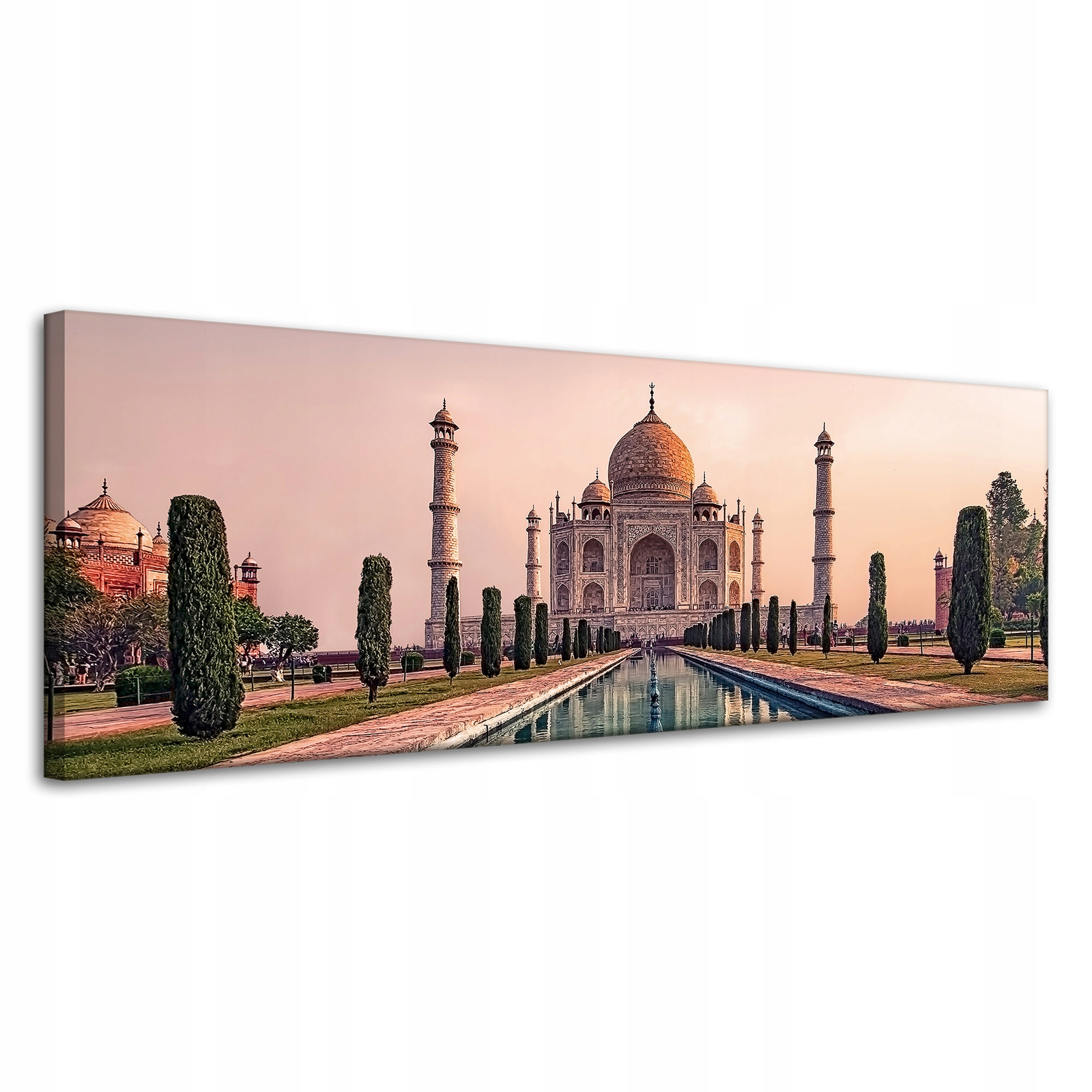 Obraz na plátně Tádž Mahal Architektura Indie 120x40 cm Ideální jako dárek