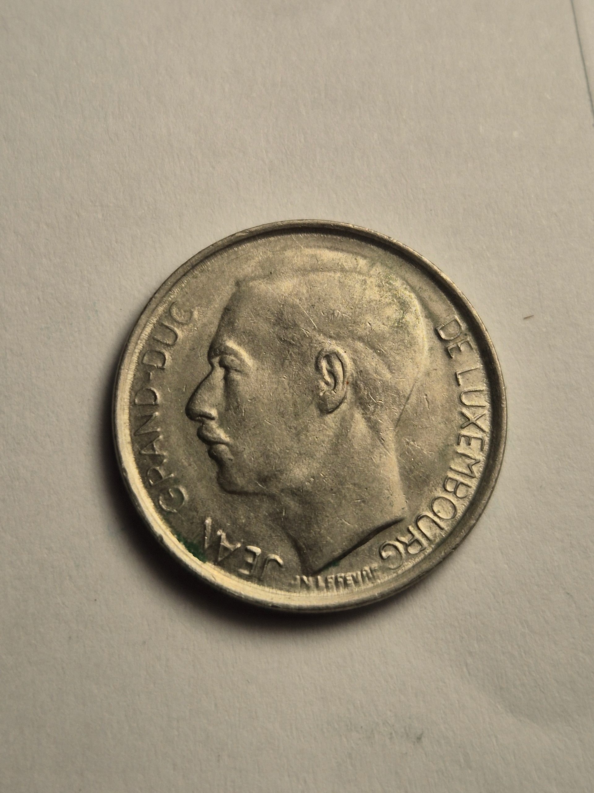 1 frank 1965 Luksemburg