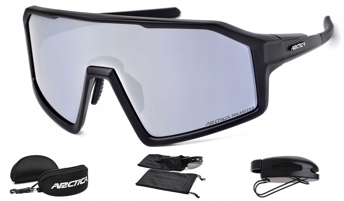 Cyklistické Brýle Monolens Arctica S-347 Polarizace Zrcadlovka Dárek