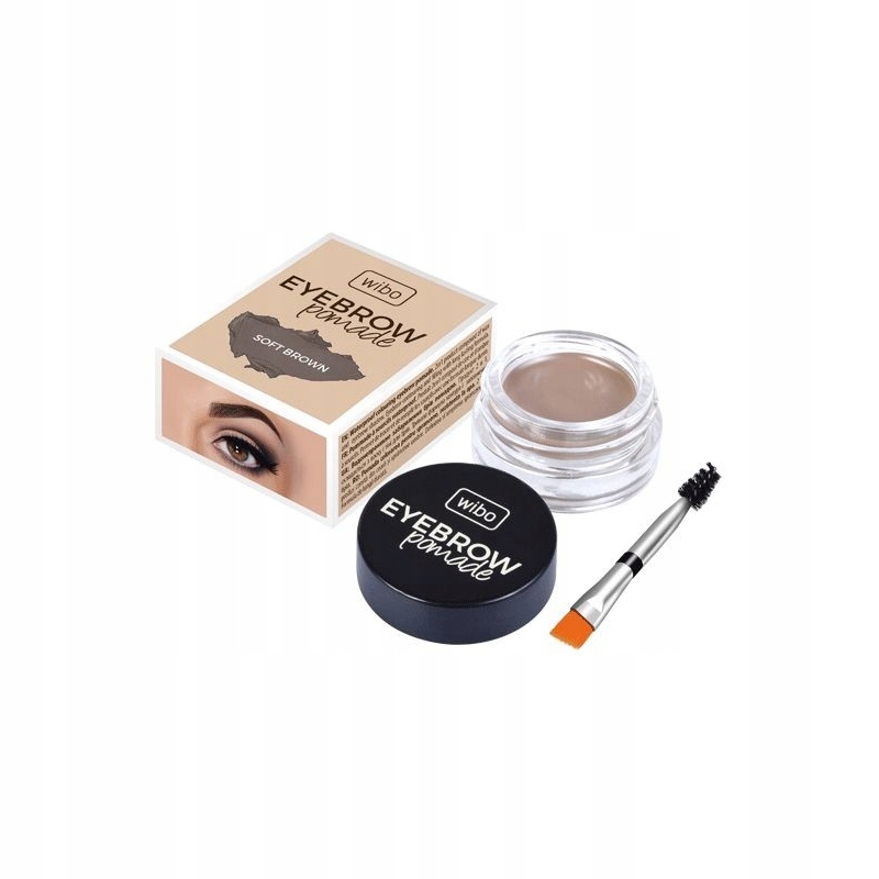 

Wibo Eyebrow Pomade wodoodporna 1 Soft Brown 6g