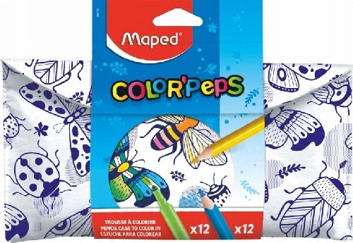 

Piórnik Do Pokolorowania Maped Colorpeps
