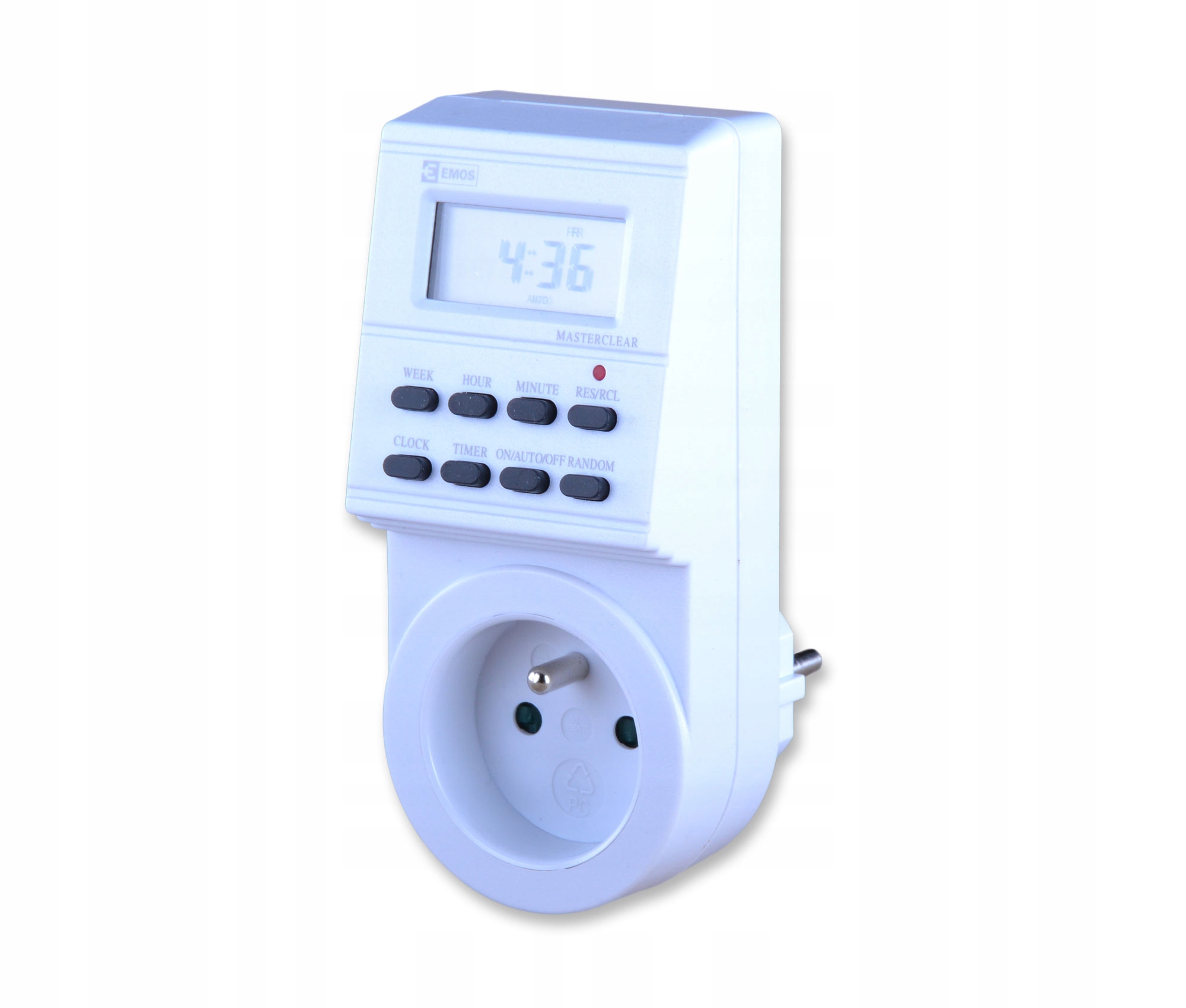 EMOS Programator czasowy cyfrowy gniazdko wł/wył