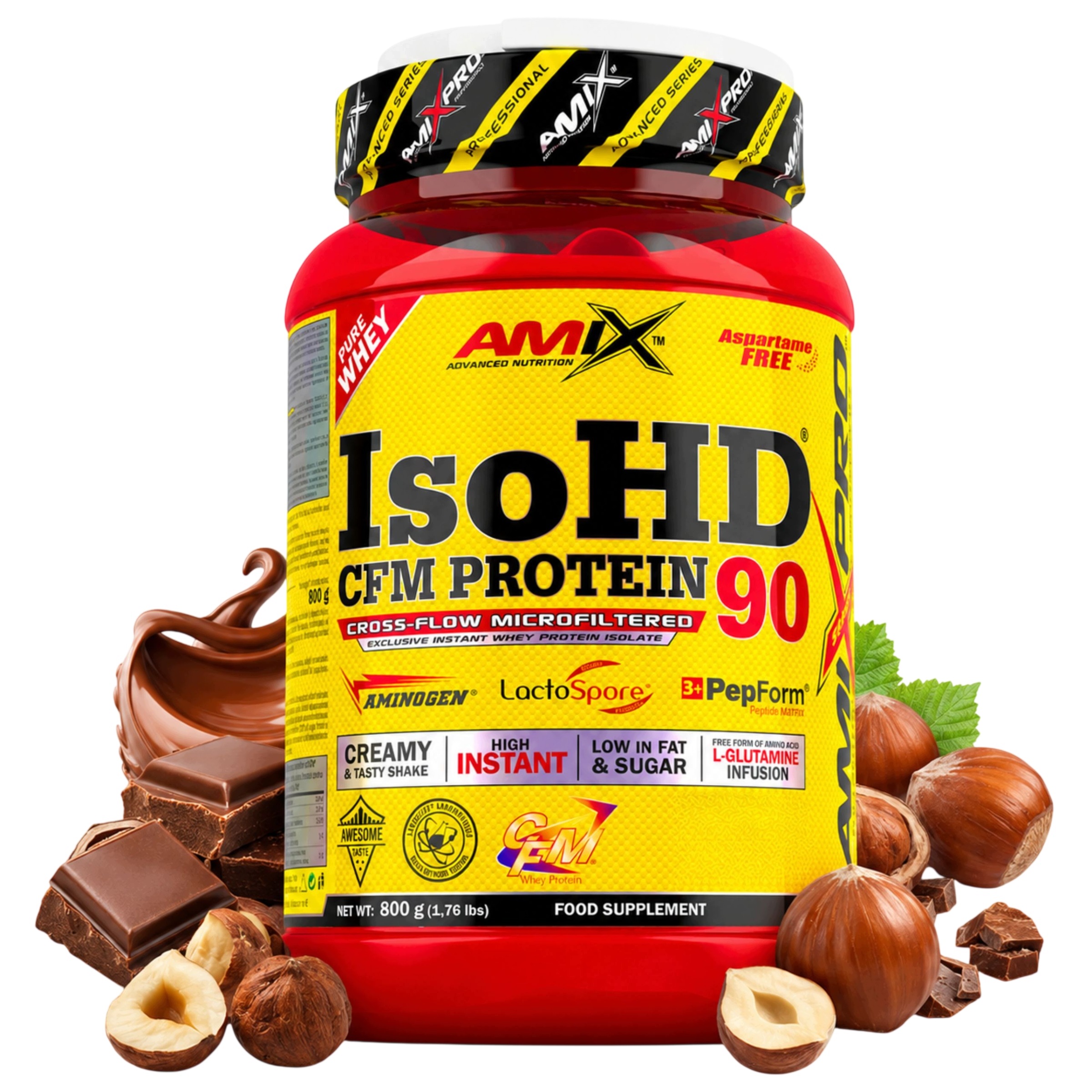 Proteinový Izolát Wpi bez laktózy Protein bez cukru Shake Proteinová výživa