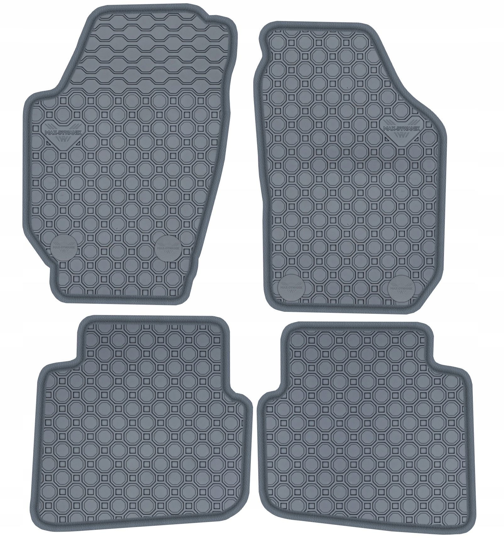 Škoda Roomster 2008-2015 Koberečky Šedé