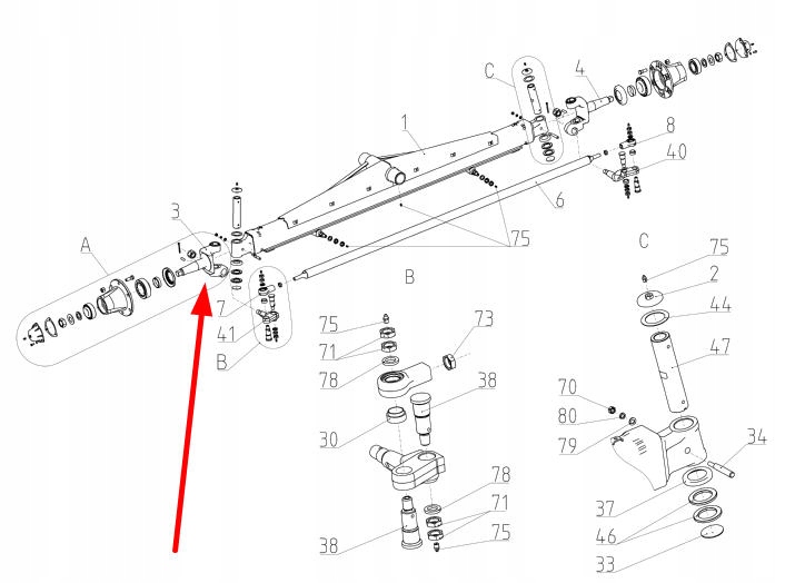 100237557 поворотный Кулак