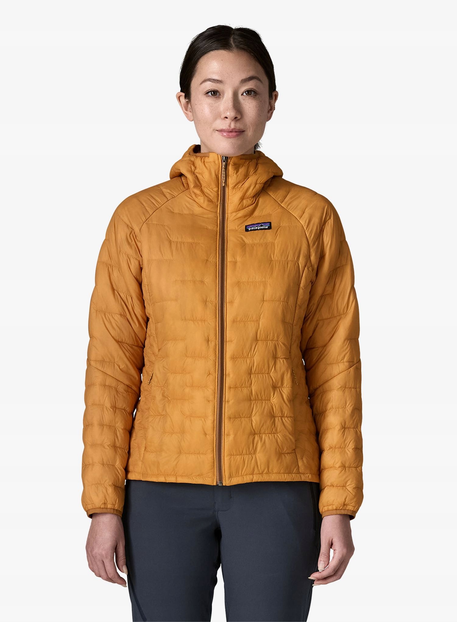 Kurtka ocieplana damska Patagonia Micro Puff Hoody dried mango M