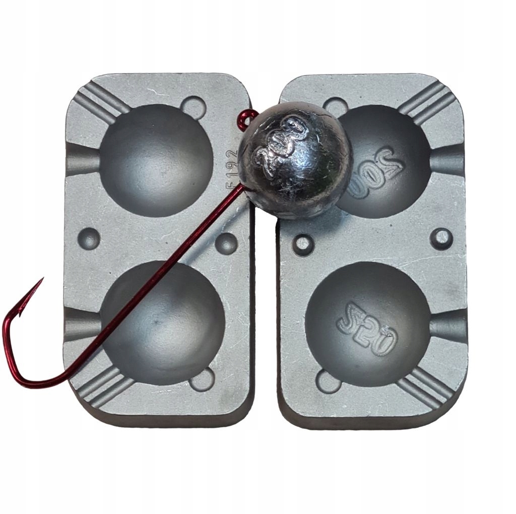 Forma wędkarska do odlewania główek jigowych 200 * 250 g (F-192)