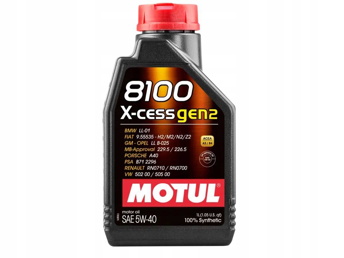 Olej silnikowy Motul 8100 1L 5W40 Api Sp Acea A3/B4 Bmw LL-01 Chrysler