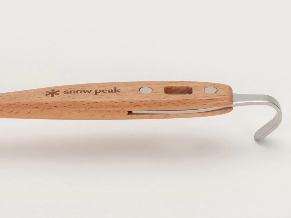Widelec duży kuchenny Snow Peak drewno bukowe Linia Serving