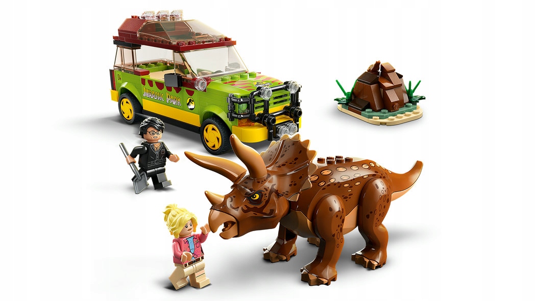 LEGO 76959 JURASSIC WORLD BADANIE TRICERATOPSA Marka LEGO