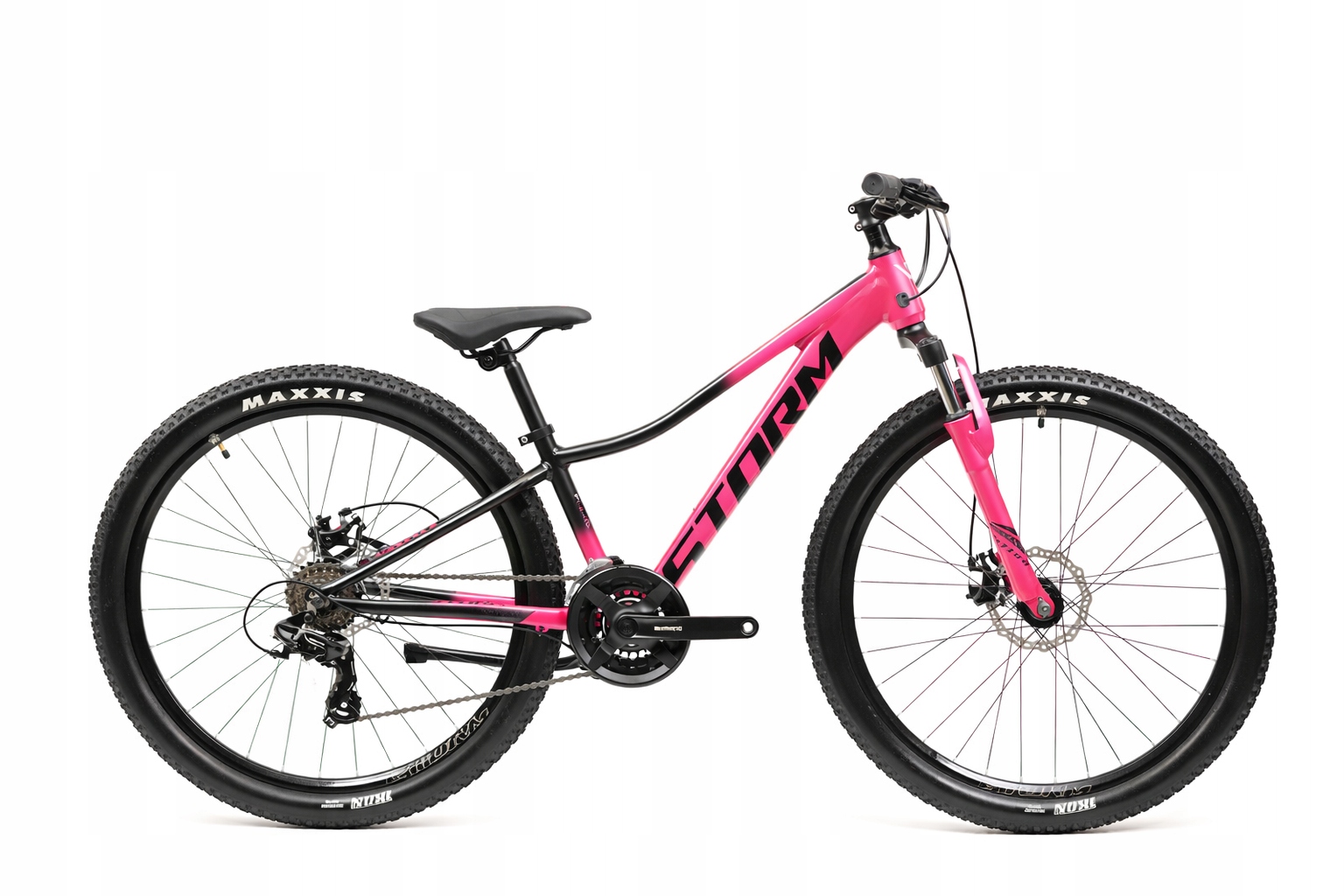 Rower Mtb Storm Queen 26 2D rama 13 cali koło 26" różowy mat