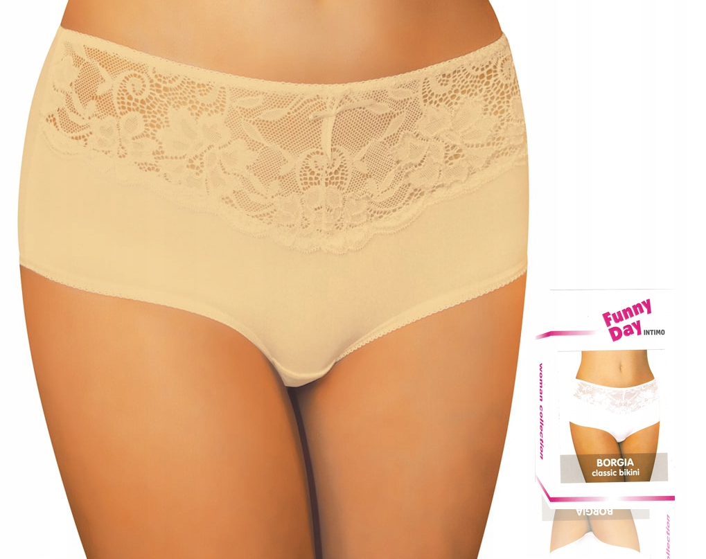 

beżowe Funny Day mini bikini Borgia M