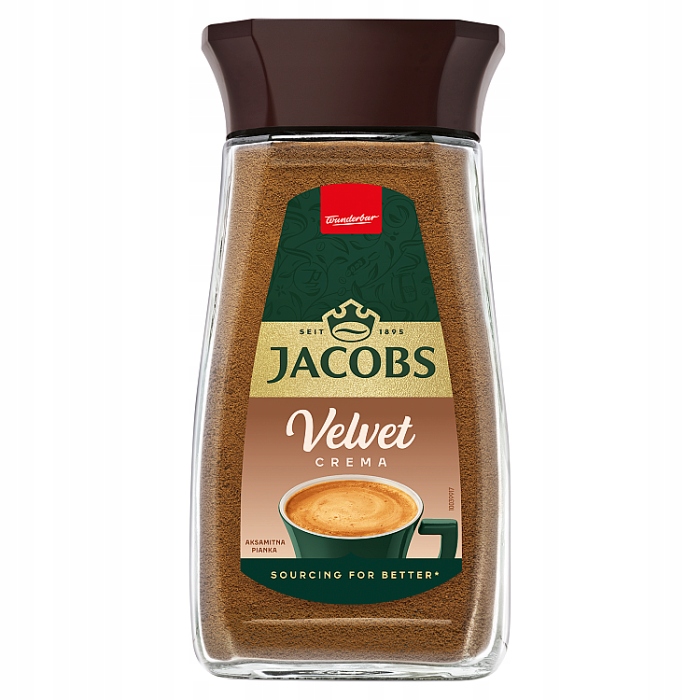2 Sztuki Jacobs Velvet Instant 200G