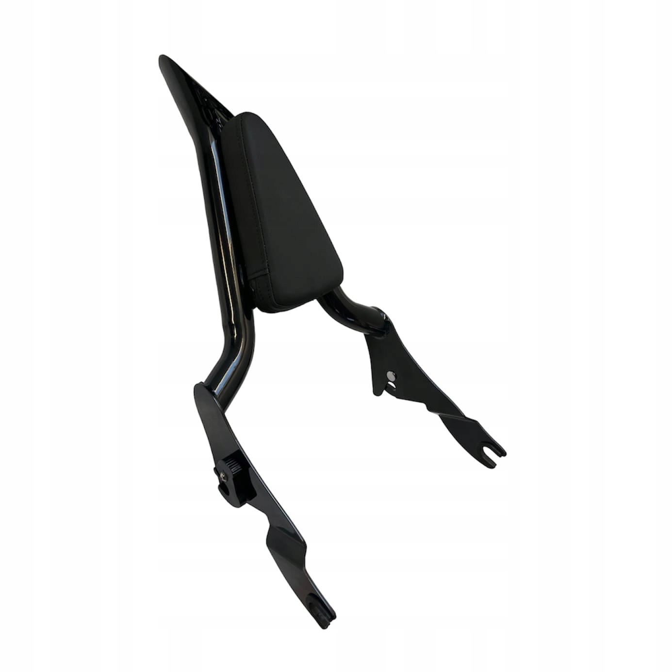 Podpera pre spolujazdca Sissy Bar 22 palcov čierna pre Harley-Davidson -09+