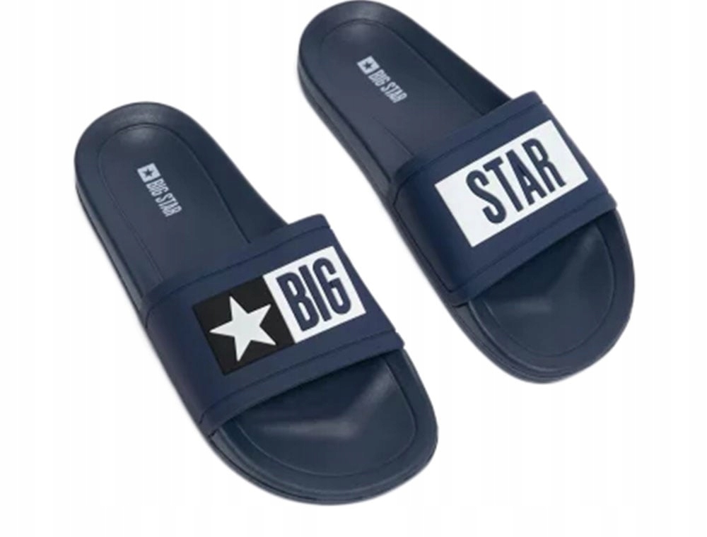 

Klapki męskie granatowe na basen Big Star 42