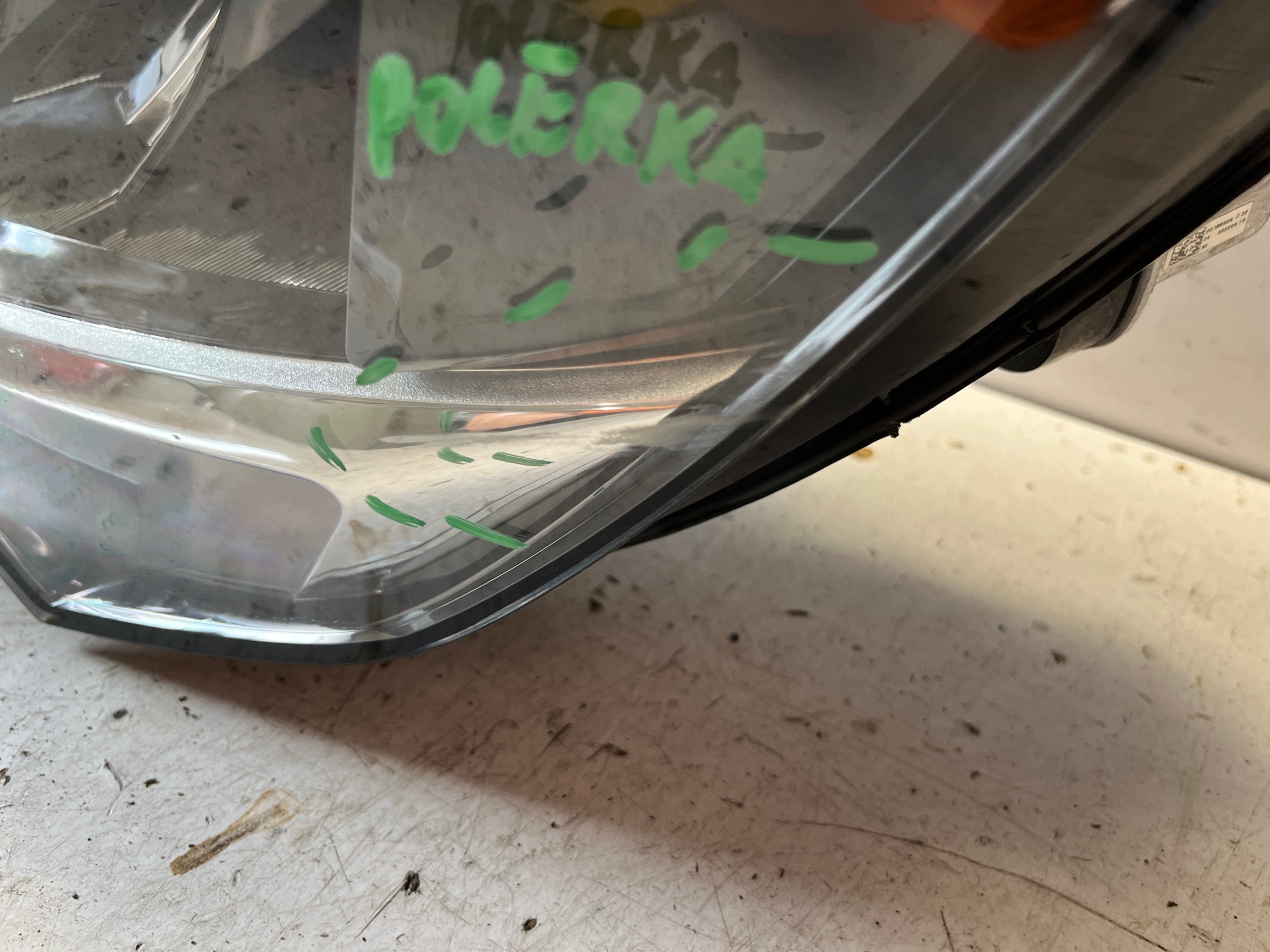 OPEL CORSA F REFLEKTOR left front light left FULL LED 9829522780 39162653