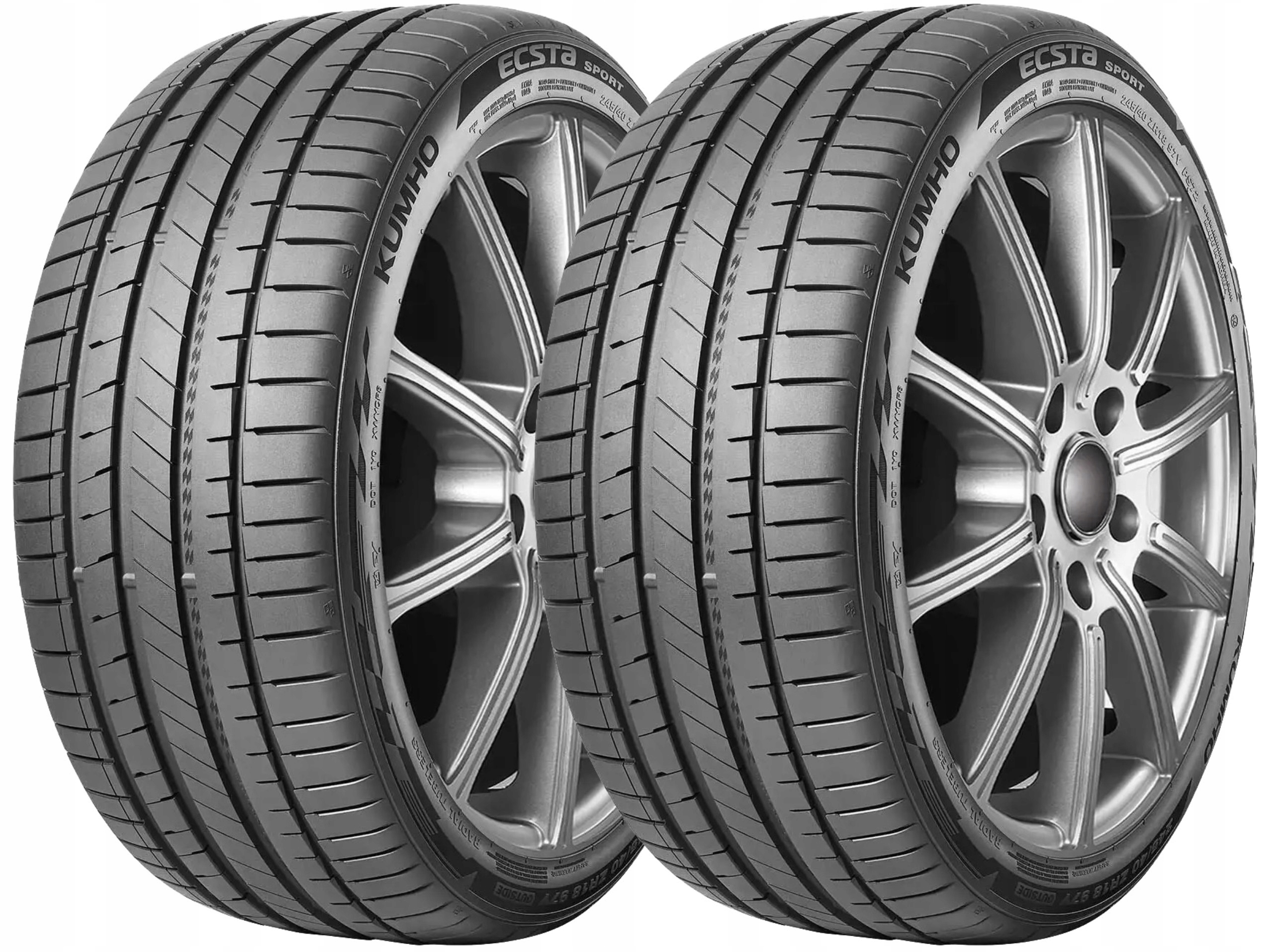 2x 225/40/18 Y XL Fr Kumho Ecsta Sport PS72