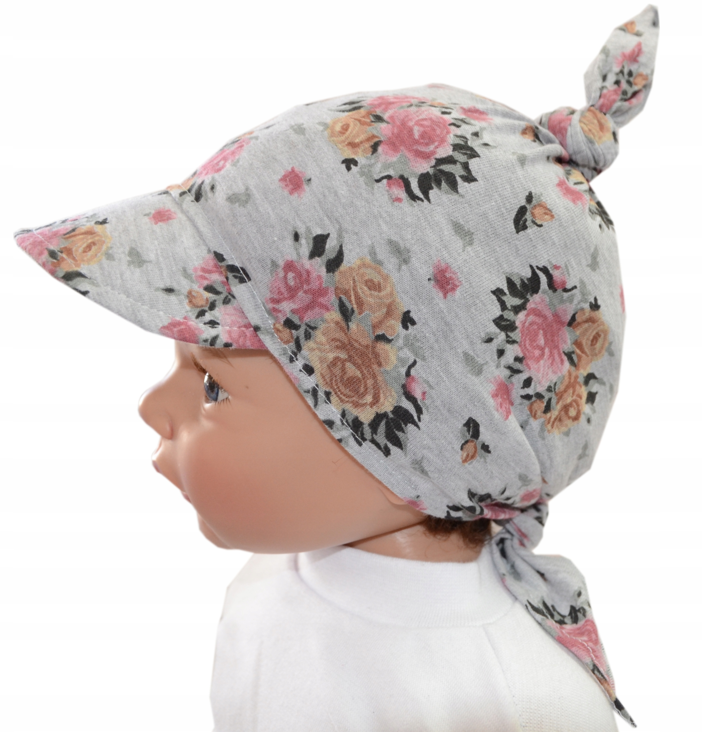 

chusta bawełniana chustka z daszkiem 44-52cm