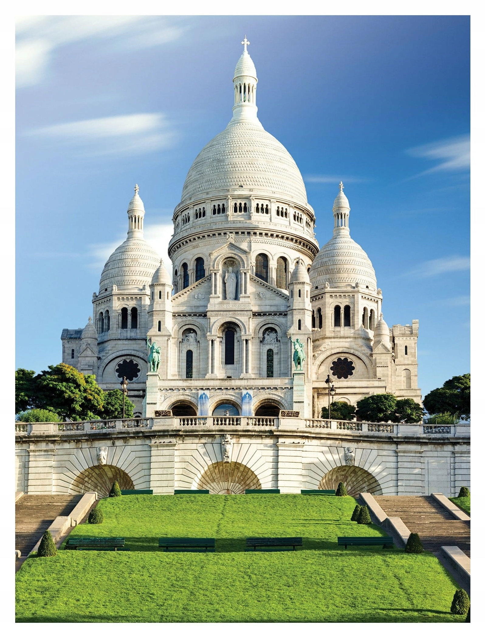 Fototapeta Bazilika Sacré-Cœur Paříž Francie Montmartre 206x275 lepidlo