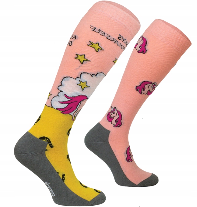 

Skarpety Jeździeckie Pink Unicorn Sjbw 31-34