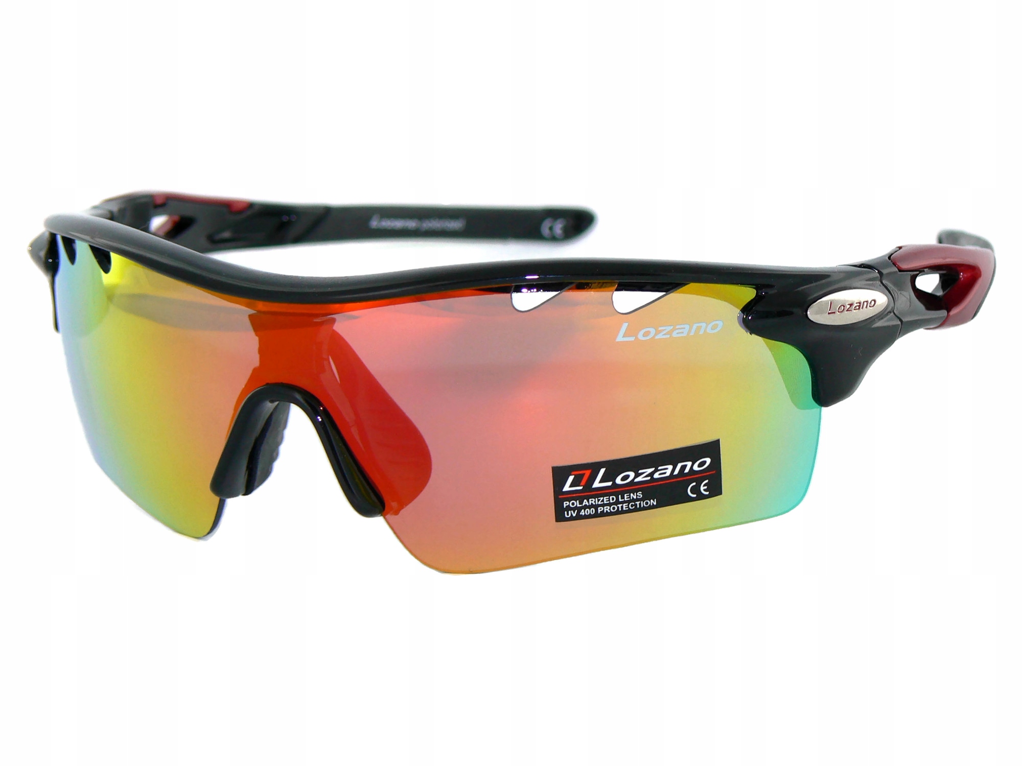 

Lustrzanki okulary Polaryzacyjne czarne Uv Lozano