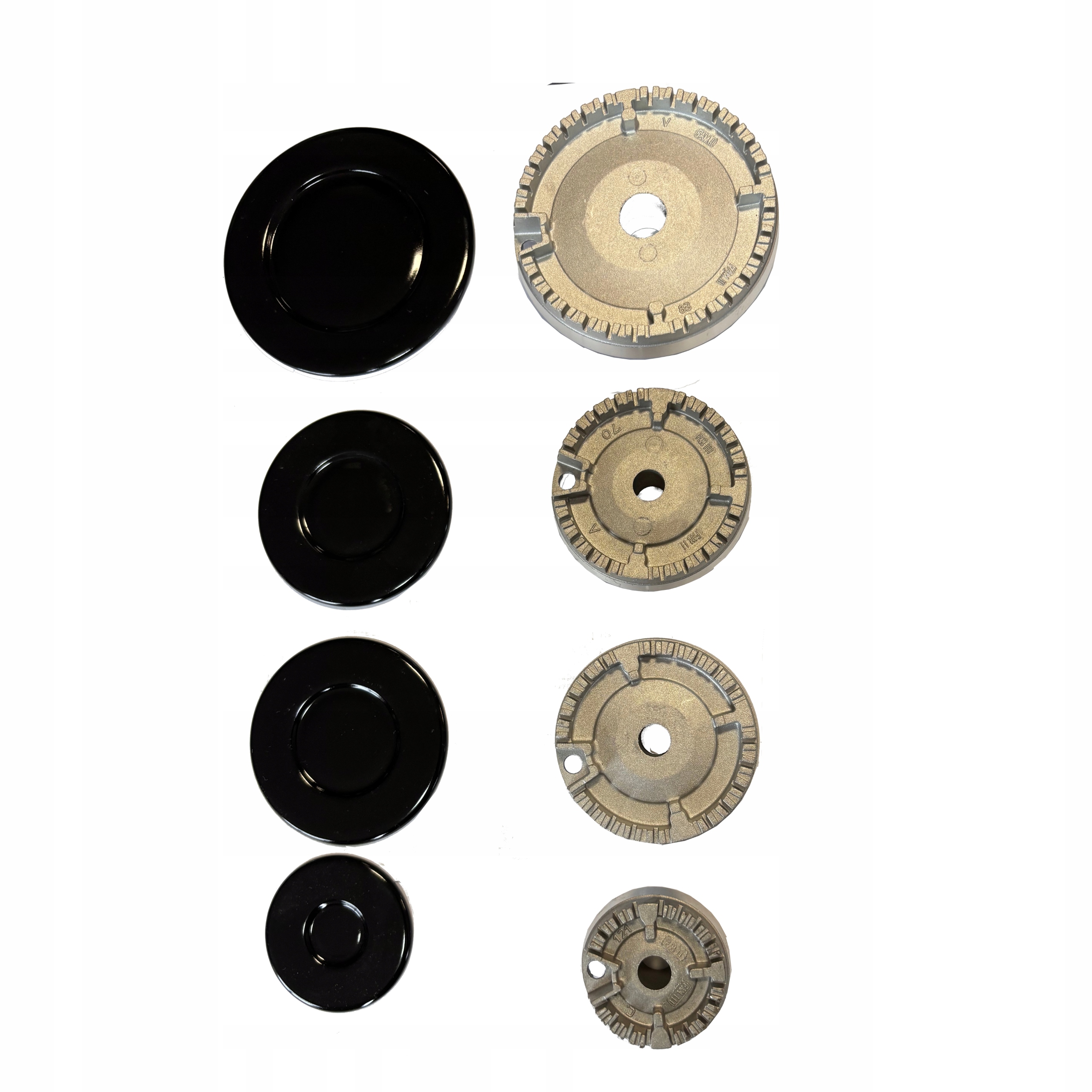 Zestaw Komplet 4 Palników Sabaf Amica Mastercook Wrozamet