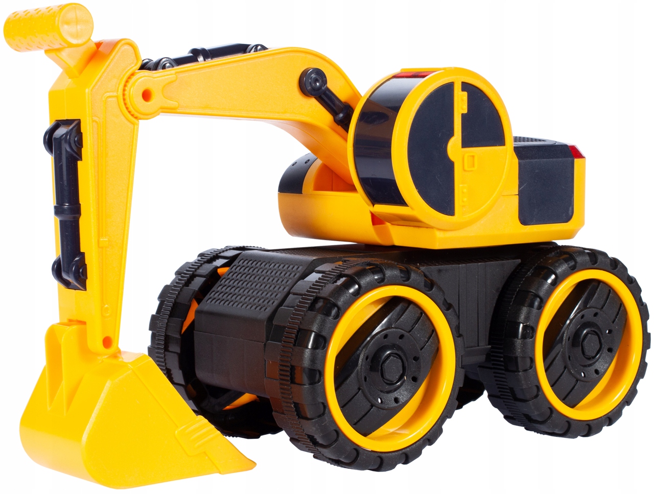 KOPARKA Z NAPĘDEM 23CM DLA DZIECI POJAZD BUDOWLANY DZWIĘK PRACY KLAKSON Marka MalPlay