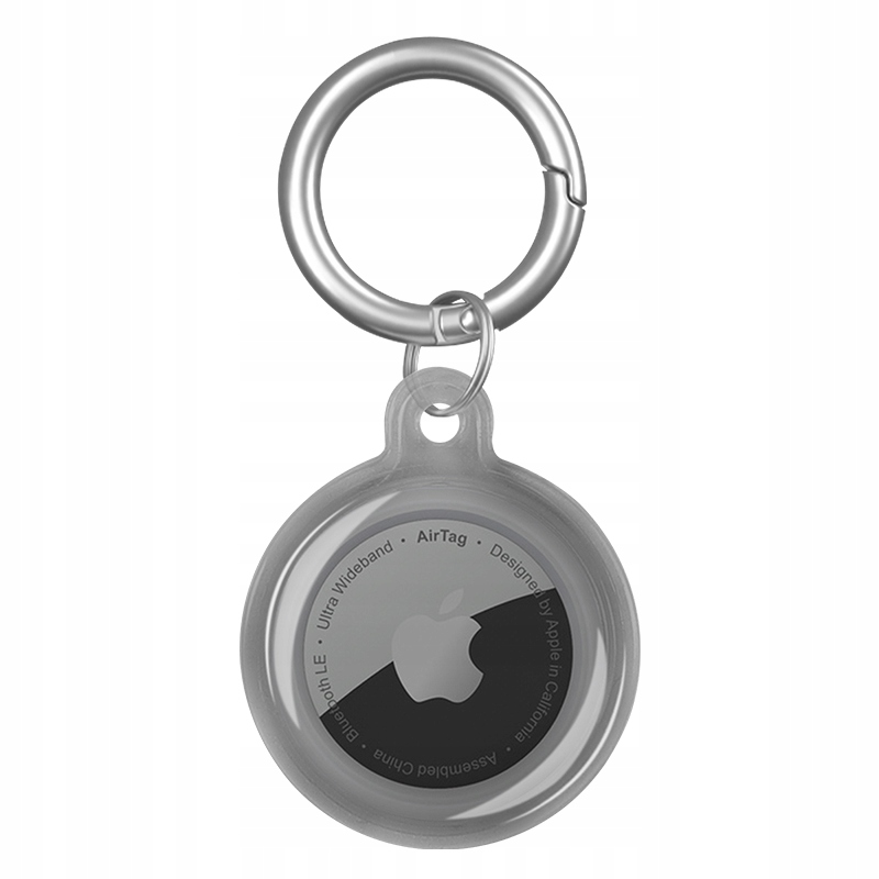 Przezroczysta i uznana airtag case Dedykowana marka Apple