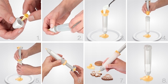 PISAK DEKORATOR DO CIAST I TORTÓW Delicia TESCOMA Kod producenta 630536