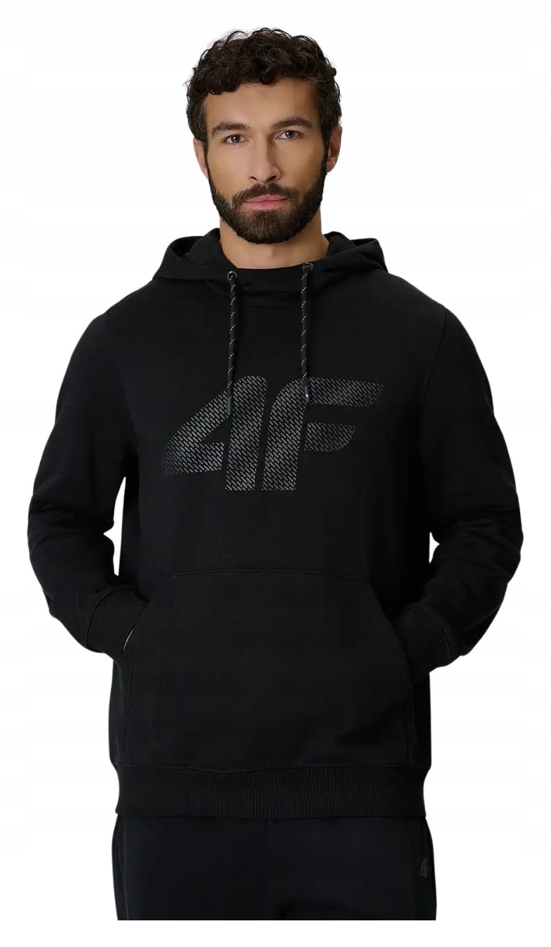 Mikina 4F Hluboká Černá 4FWMM00TSWSM2548 20S vel. XL