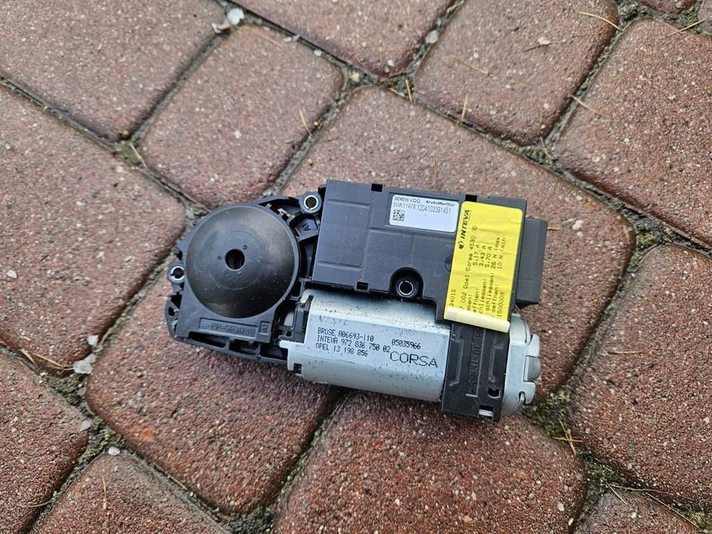 Motor Schiebedach Gestänge Adam Opel Corsa E 13434015