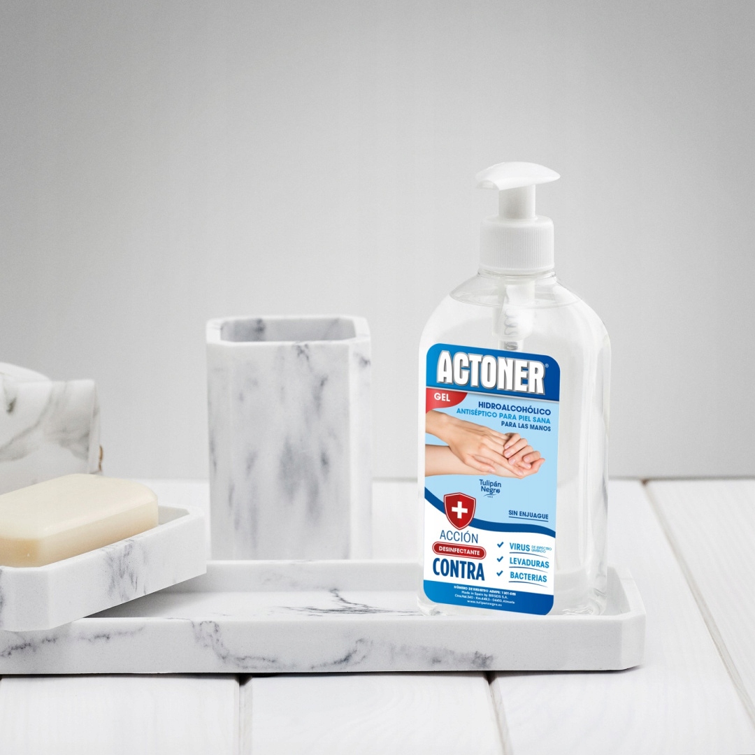 Actoner Żel wodnoalkoholowy z dozownikiem 500 ml Tulipan Negro