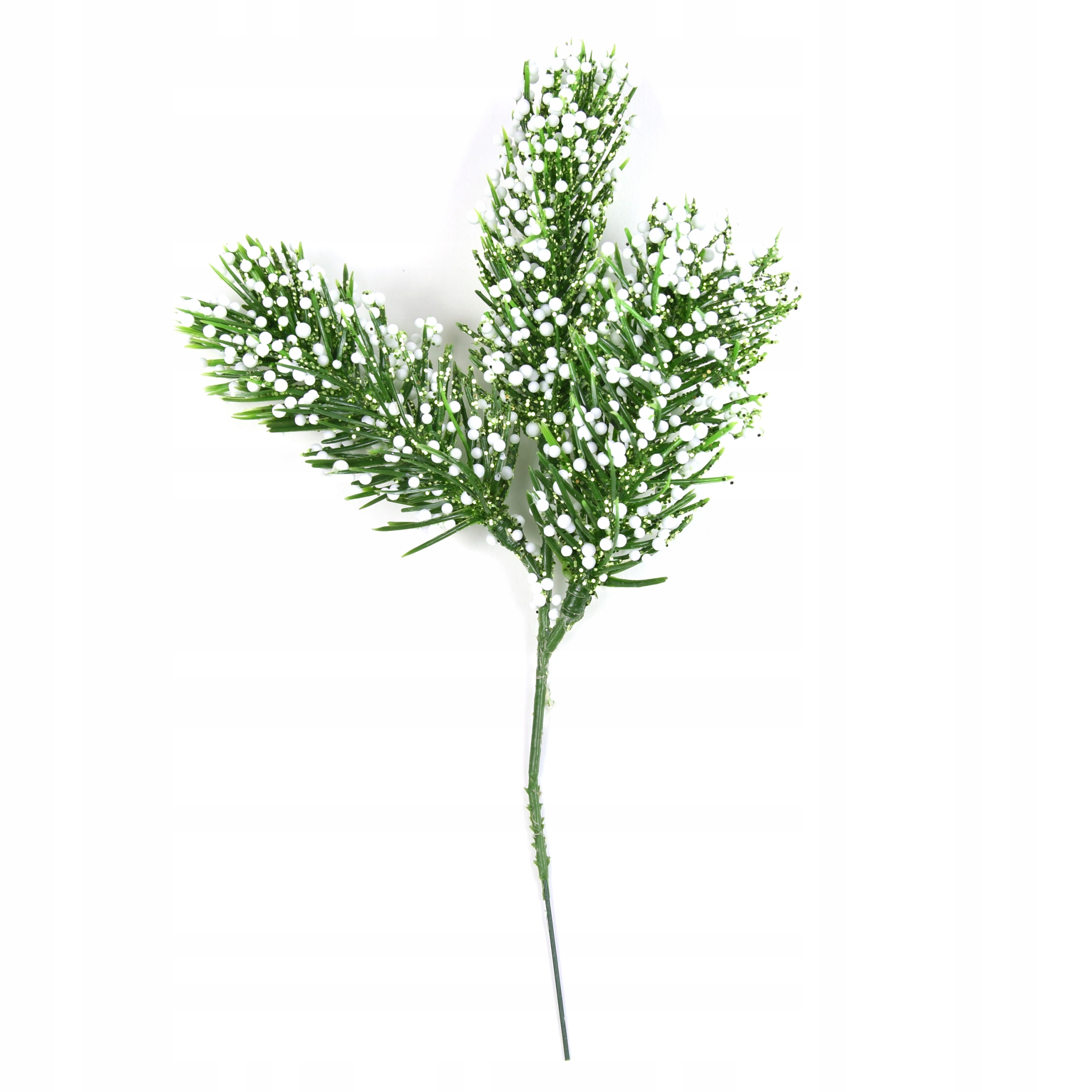 

Gałązka świąteczna z brokatem 23 cm