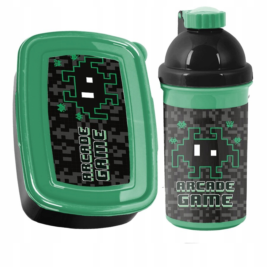 ZESTAW ŚNIADANIOWY DLA CHŁOPCA GAMER OVER PP24MC PASO