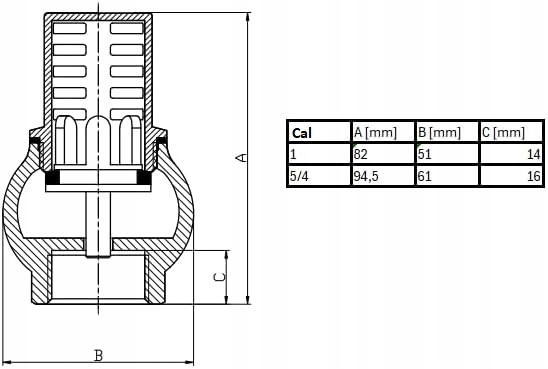 ZAWÓR ZWROTNY Z KOSZEM SSĄCYM MOSIĘŻNYM 5/4" MOCNY SOLIDNY WYSOKA JAKOŚĆ Cechy dodatkowe posiada atest do kontaktu z wodą pitną