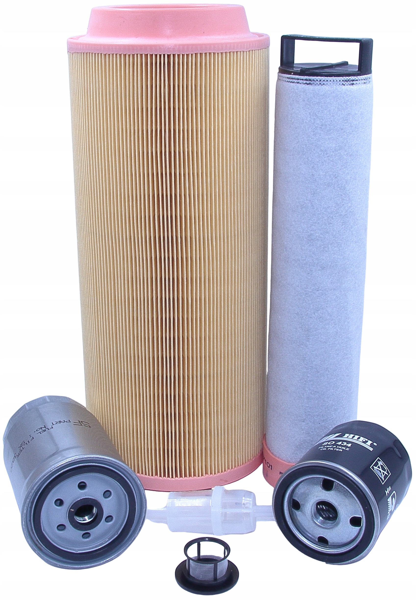 Filtry Terex TL80 As s. Deutz D 2011L04W – vzduch, olej, palivo