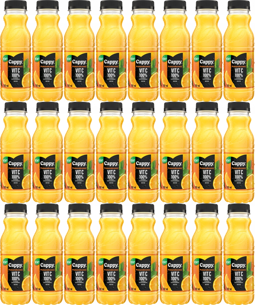 Cappy Nektar Pomarańczowy 330ml 24szt