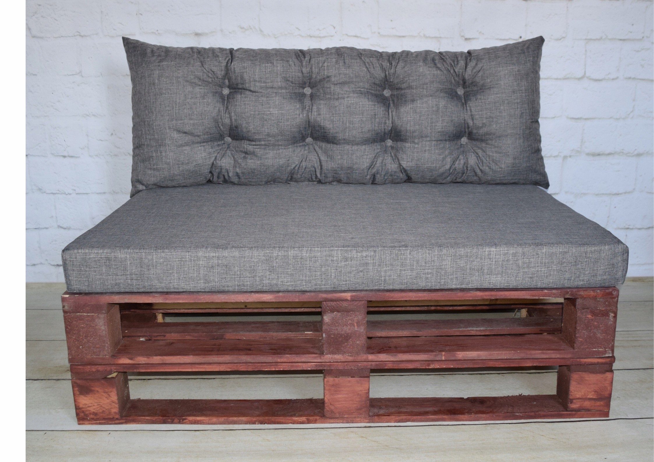 Poduška na paletový nábytok Komplet prešívaná