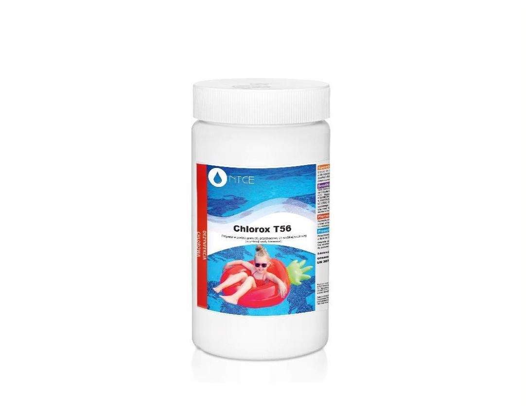 

Chlor szok granulki Chlorox T56-1kg-Chemia basen