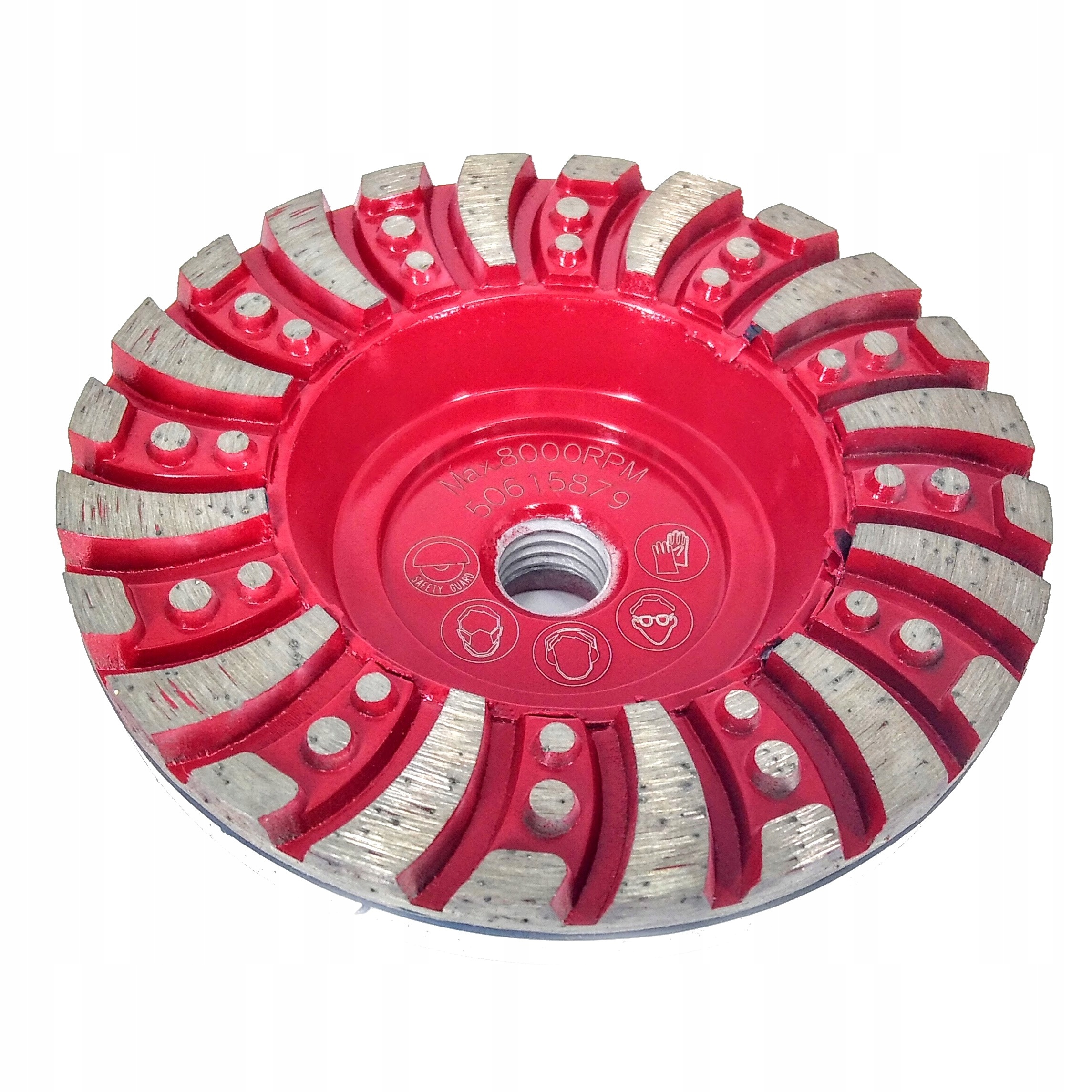 Diamantová fréza 100mm #30/40 na kámen M14