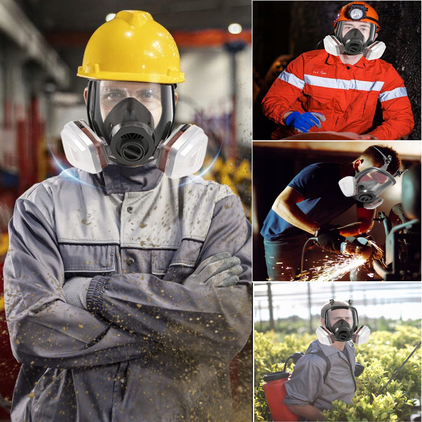 MASKA PRZECIWGAZOWYCH MASEK PEŁNOTWARZOWA 5W1 6800 Kod producenta 6TL0157123