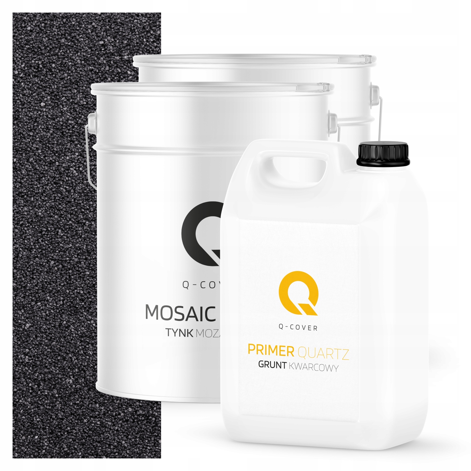 Mozaiková Dekorativní Omítka penetrační nátěr Sada 6.5m2 černá M12