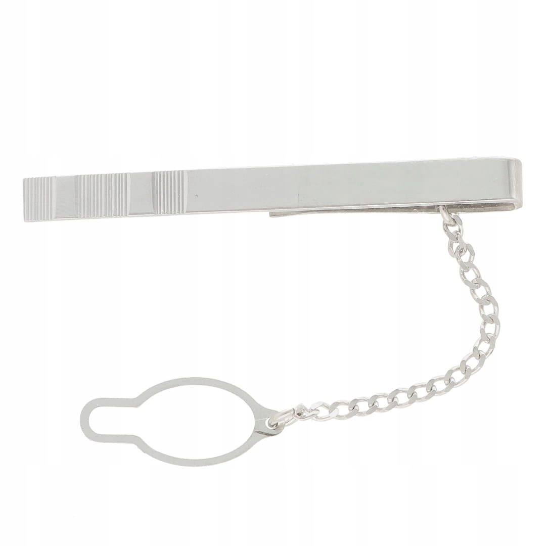 Sponka na kravatu stříbro rhodiovaná