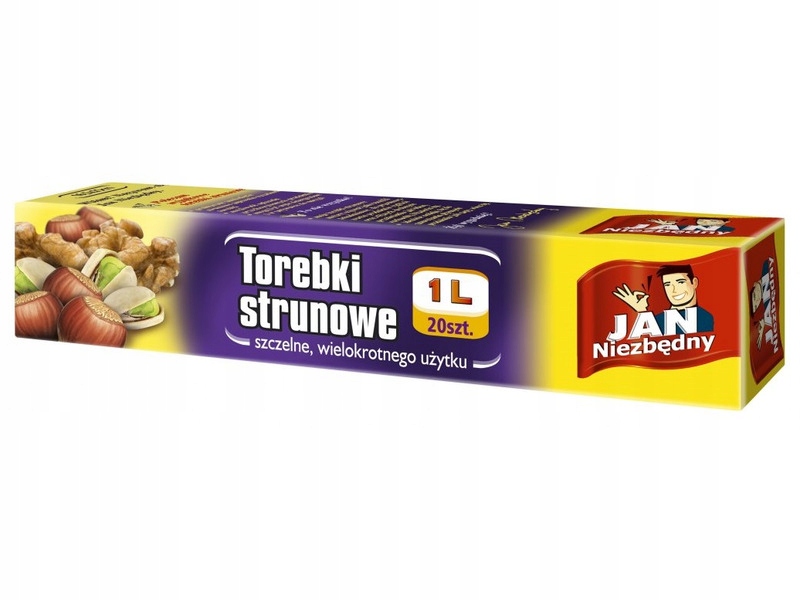 

Torebki Śniadaniowe Jan Niezbędny ZZAJAN080 20szt
