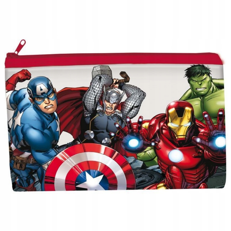 Avengers Marvel Przezroczysty PIÓRNIK SASZETKA