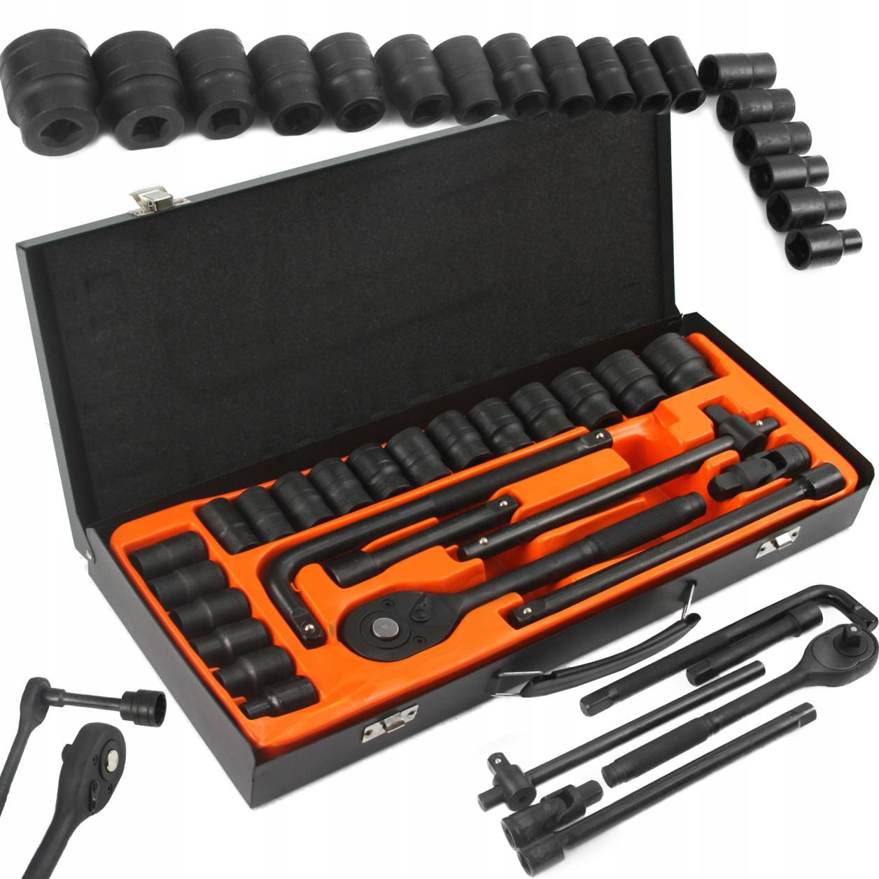 

Bjc Klucze Nasadowe 1/2'' 12-KĄTNE 8-32MM 24 Elem.